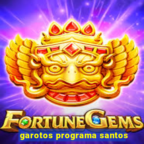 garotos programa santos